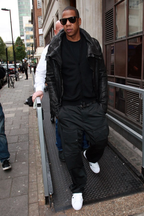 Jay-Z sighted leaving BBC Radio One on November 3, 2010 in London, England. Celebrity Sightings In London - November 3, 2010 London, England United Kingdom November 3, 2010 Photo by Neil Mockford/FilmMagic.com To license this image (62305536), contact FilmMagic.com