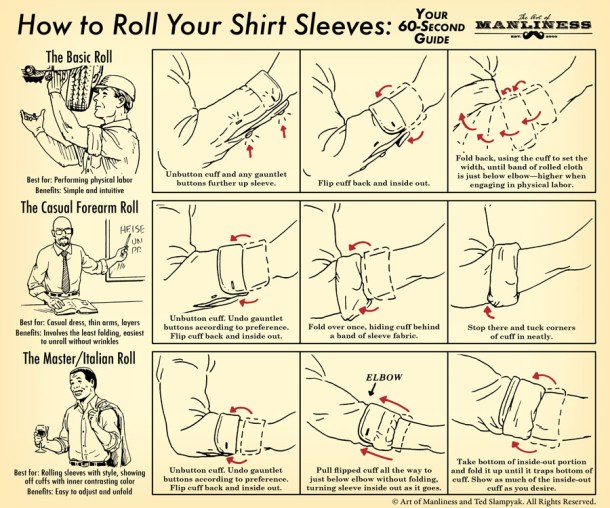 How-to-Roll-Your-Shirt-Sleeves