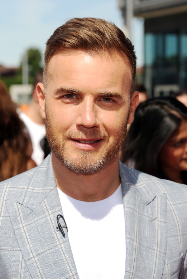LONDON, UNITED KINGDOM - JULY 15: Gary Barlow arrives for the London auditions of The X Factor at Wembley Arena on July 15, 2013 in London, England. (Photo by Eamonn McCormack/WireImage)