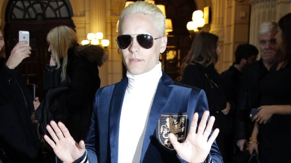 la-et-mg-jared-leto-blond-hair-paris-balmain-20150305